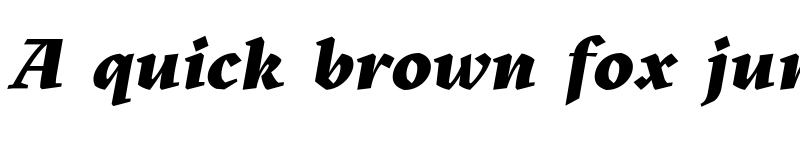 Preview of Kitsch Trial Extrabold Italic font