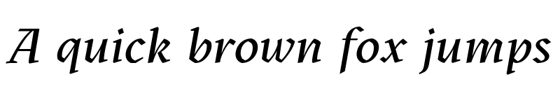 Preview of Kitsch Trial Medium Italic font