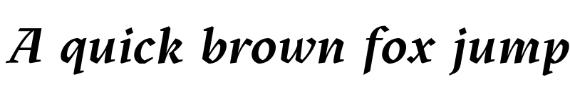 Preview of Kitsch Trial Semibold Italic font