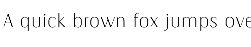 Preview of Kiyana Display UltraLight font