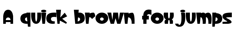 Preview of KLANKTOON Regular font