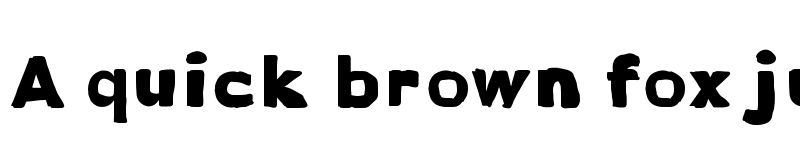 Preview of Klapket Bold Regular font