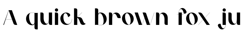 Preview of Klauge Regular font