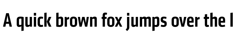 Preview of Klavika Condensed Medium font