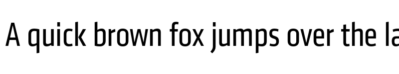 Preview of Klavika Condensed Regular font