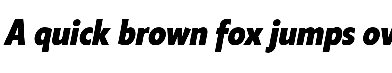 Preview of Klein Condensed Trial Extrabold Italic font