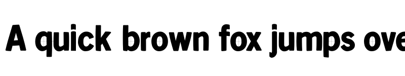 Preview of KleinsanBold Regular font