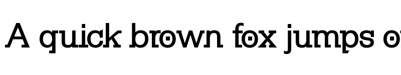 Preview of KleinSlabserif-Bold Regular font