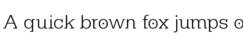 Preview of KleinSlabserif-Light Regular font