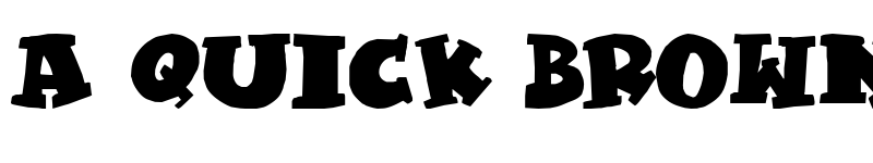 Preview of Kleptomaniac Regular font