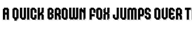 Preview of Klops D Personal font