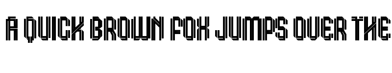 Preview of Klops Inline Personal font