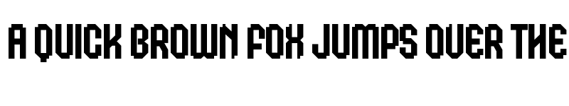 Preview of Klops Qubicle Personal font