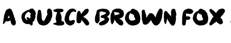 Preview of Knackers Regular font