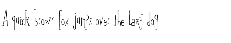 Preview of Knat Regular font