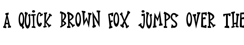 Preview of Knick Knack Regular font