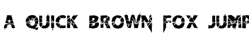 Preview of Knife Fight Ballet Regular font