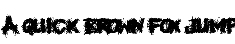 Preview of Knife Fight Regular font