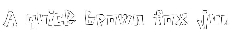 Preview of Knock knock! Medium font