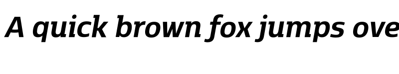 Preview of Kobenhavn C Bold Italic font