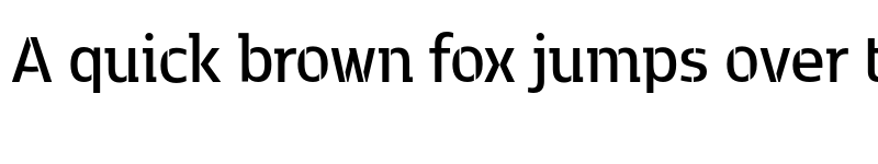 Preview of Kobenhavn C Stencil SemiBold font