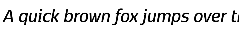 Preview of Kobenhavn CS SemiBold Italic font