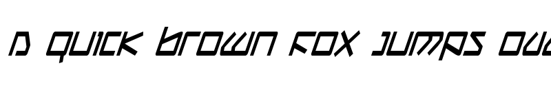 Preview of Kobold Condensed Italic Condensed Italic font