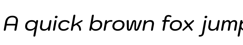 Preview of Kodchasan Medium Italic font