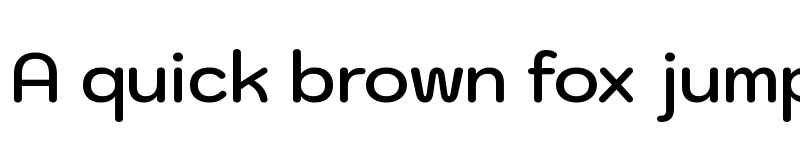 Preview of Kodchasan SemiBold Regular font