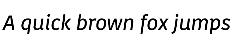 Preview of Kohinoor Medium Italic font