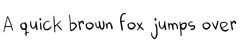 Preview of kokekoko light Regular font