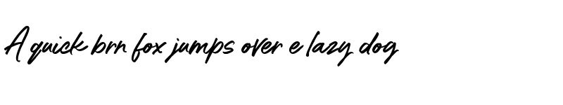 Preview of KokomoBreeze-Regular ? font