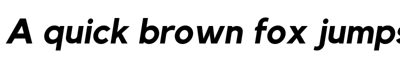 Preview of Kollektif Bold Italic font