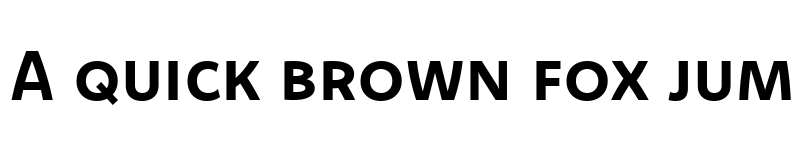 Preview of Komet Bold SC font