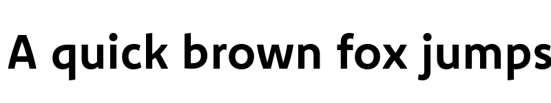 Preview of Komet Bold font