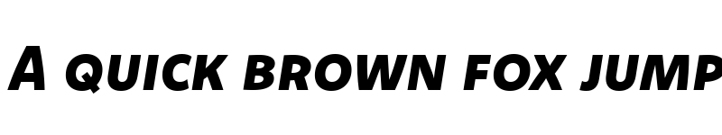 Preview of Komet Heavy SC Italic font