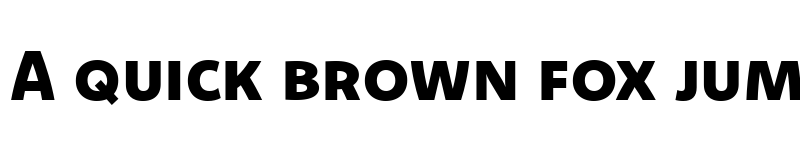 Preview of Komet Heavy SC font