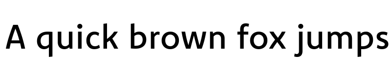 Preview of Komet Medium font