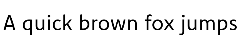 Preview of Komet Regular font