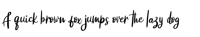 Preview of Komik Regular font