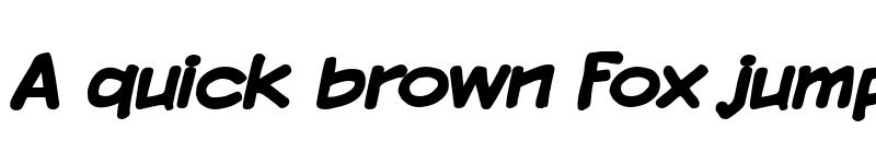 Preview of Komika Display Bold font