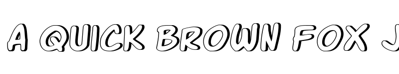 Preview of Komika Glaze Regular font