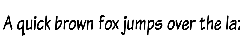 Preview of Komika Text Tight Regular font