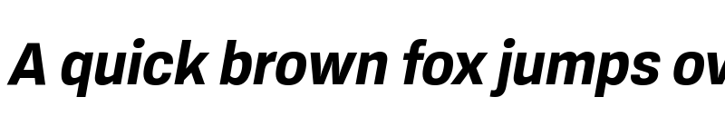 Preview of Konkret Grotesk Pro Bold Italic font