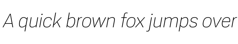 Preview of Konkret Grotesk Pro ExtraLight Italic font