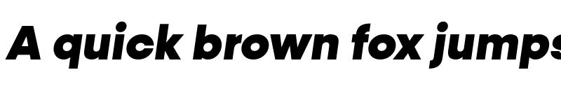 Preview of Konnect Black Italic font