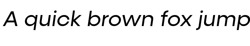 Preview of Konnect Italic font