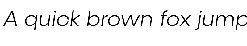 Preview of Konnect Light Italic font