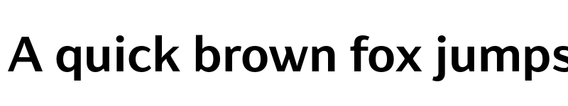 Preview of Kontrapunkt Miki Bold font