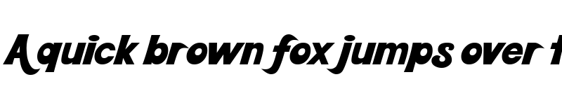 Preview of Kool Beans Regular font